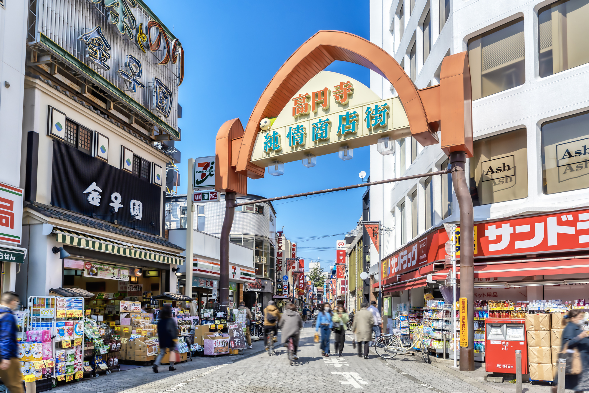図7　二番目に影響力が強いTG「大型商業施設」商店街（高円寺駅純情商店街）