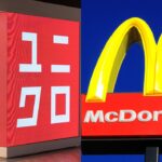 ユニクロとマクドナルドのロゴ、店長育成アクションカレンダーを並べな画像。新入社員を4カ月で即戦力化し、GW的繁忙期に向けた早期離職防止を訴求。現場主義の教育基準で人財を資産に変え、経営者が望む「自走する店舗」構築を象徴する。